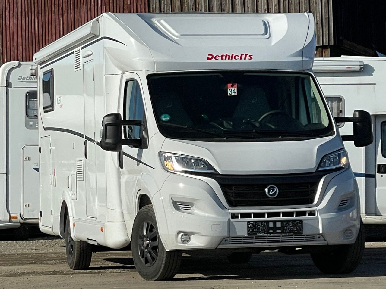 Dethleffs Just T 7052 EB mit Hubbett,Fiat - Mobil rumah semi-terintegrasi: gambar 1 Dethleffs Just T 7052 EB mit Hubbett,Fiat - Mobil rumah semi-terintegrasi: gambar 1