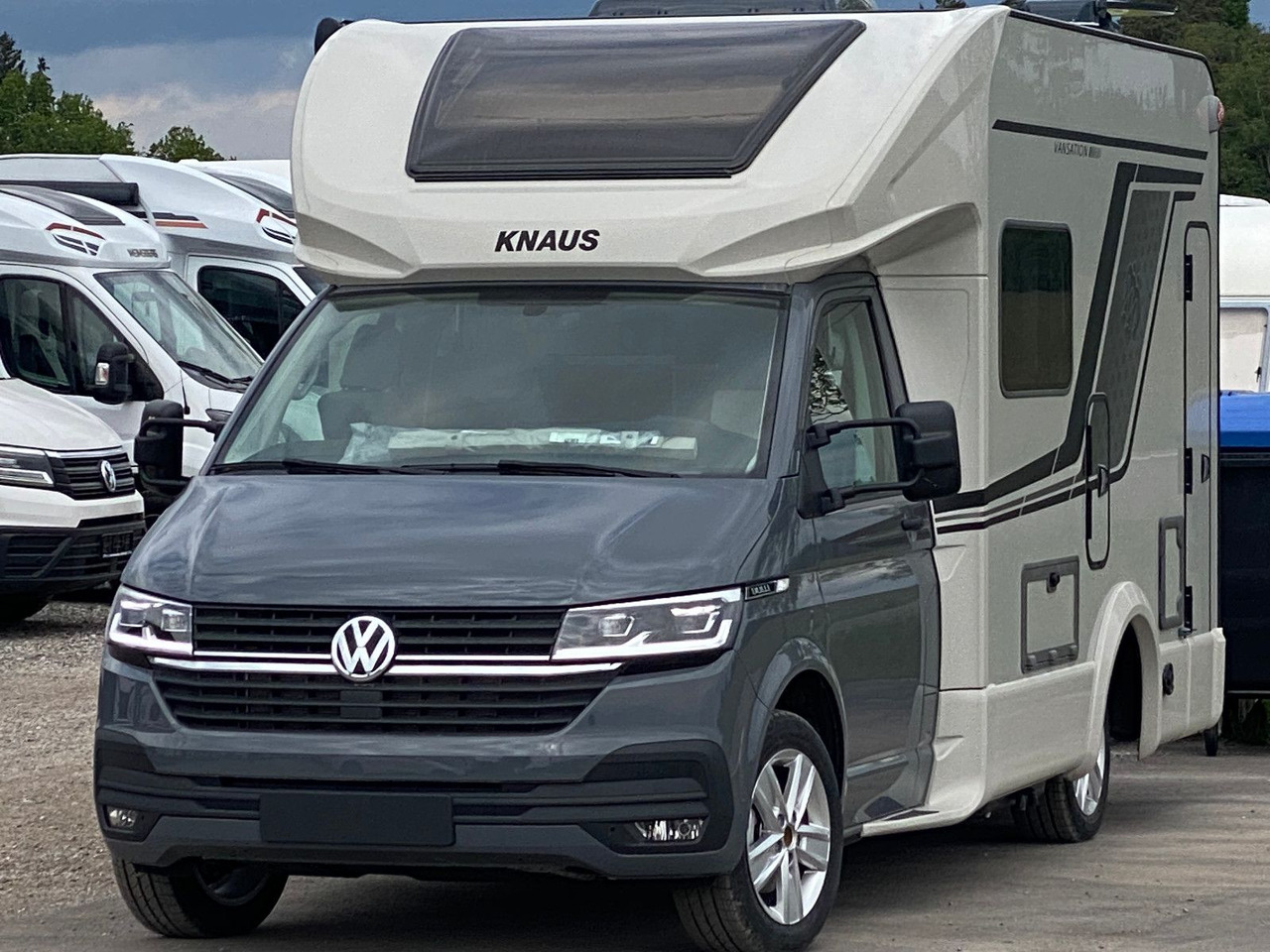 Knaus Tourer Van 500 LT, slide Bett, 4 P. Zulassung - Mobil rumah semi-terintegrasi: gambar 1 Knaus Tourer Van 500 LT, slide Bett, 4 P. Zulassung - Mobil rumah semi-terintegrasi: gambar 1