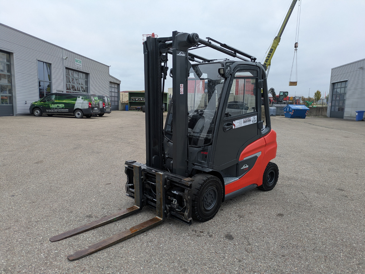 LINDE H30D-01 Diesel Stapler Standartmast Bi: 2021 BStd:9056h ZVG - Forklift diesel: gambar 1 LINDE H30D-01 Diesel Stapler Standartmast Bi: 2021 BStd:9056h ZVG - Forklift diesel: gambar 1