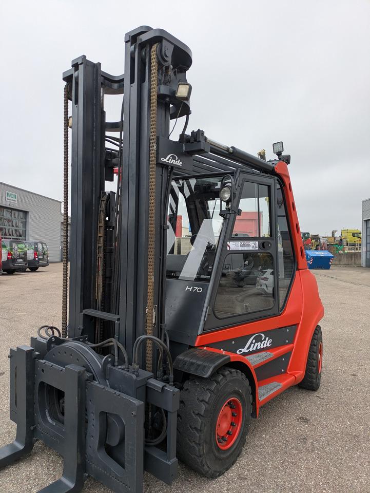 LINDE H70D Diesel Stapler Triplexmast BJ: 99 erst 3368h - Forklift diesel: gambar 2 LINDE H70D Diesel Stapler Triplexmast BJ: 99 erst 3368h - Forklift diesel: gambar 2