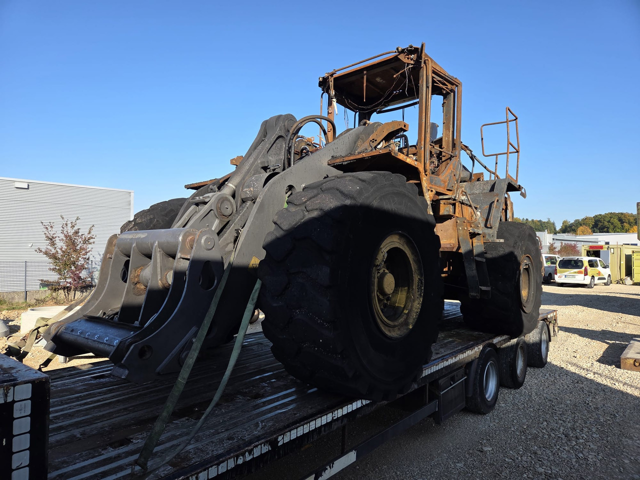 VOLVO L150 Bj: 2020 Brandschaden hydr. Schnellwechsler - Wheel loader: gambar 1 VOLVO L150 Bj: 2020 Brandschaden hydr. Schnellwechsler - Wheel loader: gambar 1