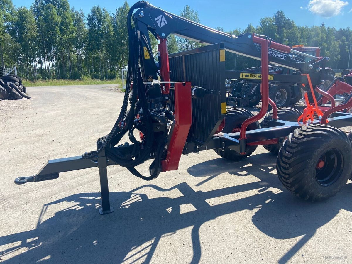 Farmi Rückewagen FT7-6,30m Kran-NEU - Trailer kehutanan: gambar 5 Farmi Rückewagen FT7-6,30m Kran-NEU - Trailer kehutanan: gambar 5