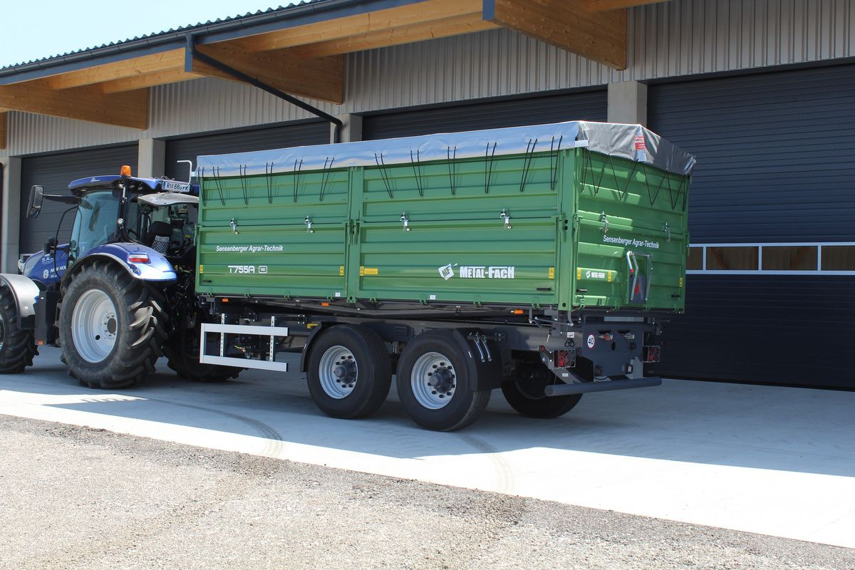 Metal-Fach T 755- 18 to. Tandemkipper-NEU - Trailer jungkit pertanian/ Tempat sampah: gambar 3 Metal-Fach T 755- 18 to. Tandemkipper-NEU - Trailer jungkit pertanian/ Tempat sampah: gambar 3