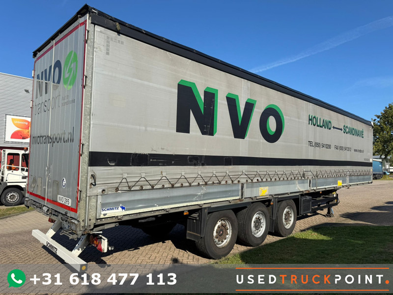 Schmitz Cargobull 3-Axle / Galvanised chassis / Open Roof / SAF Axle / NL Trailer - Semi-trailer dengan terpal samping: gambar 1 Schmitz Cargobull 3-Axle / Galvanised chassis / Open Roof / SAF Axle / NL Trailer - Semi-trailer dengan terpal samping: gambar 1