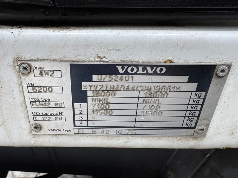 Truk box Volvo FL 260 / Euro 5 / 18 Tons / Tail Lift / Belgium Truck: gambar 15