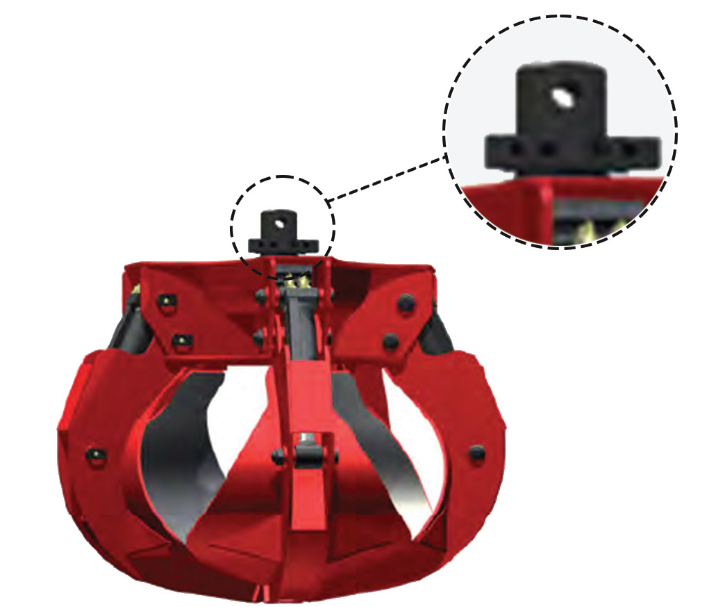 DEMOQ DRH250 - 5P Hydraulic Polyp -grab 410 kg - Grapple untuk Peralatan konstruksi: gambar 2 DEMOQ DRH250 - 5P Hydraulic Polyp -grab 410 kg - Grapple untuk Peralatan konstruksi: gambar 2