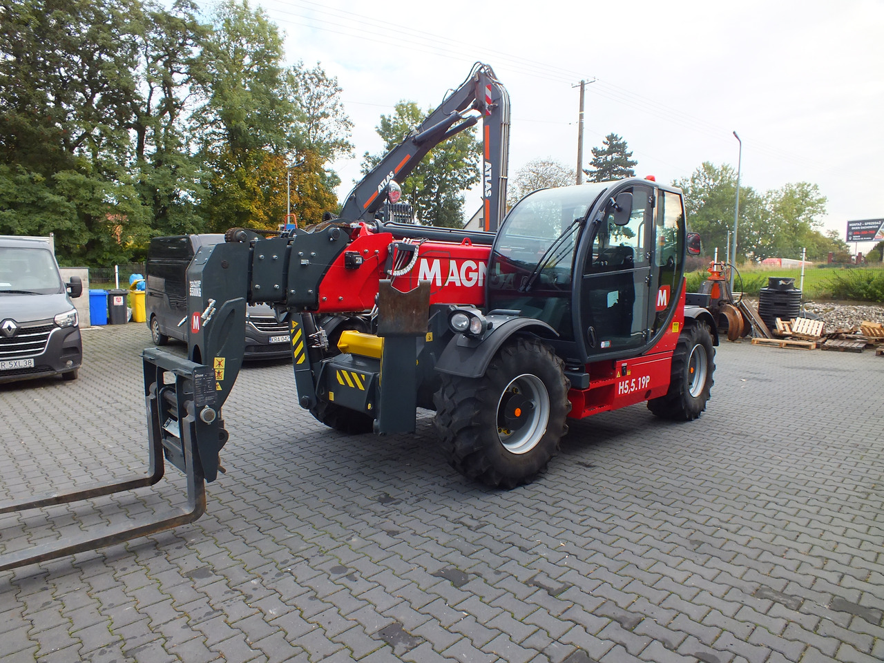 MAGNI TH5,5.19P - Loader depan teleskopik untuk Peralatan konstruksi: gambar 5 MAGNI TH5,5.19P - Loader depan teleskopik untuk Peralatan konstruksi: gambar 5