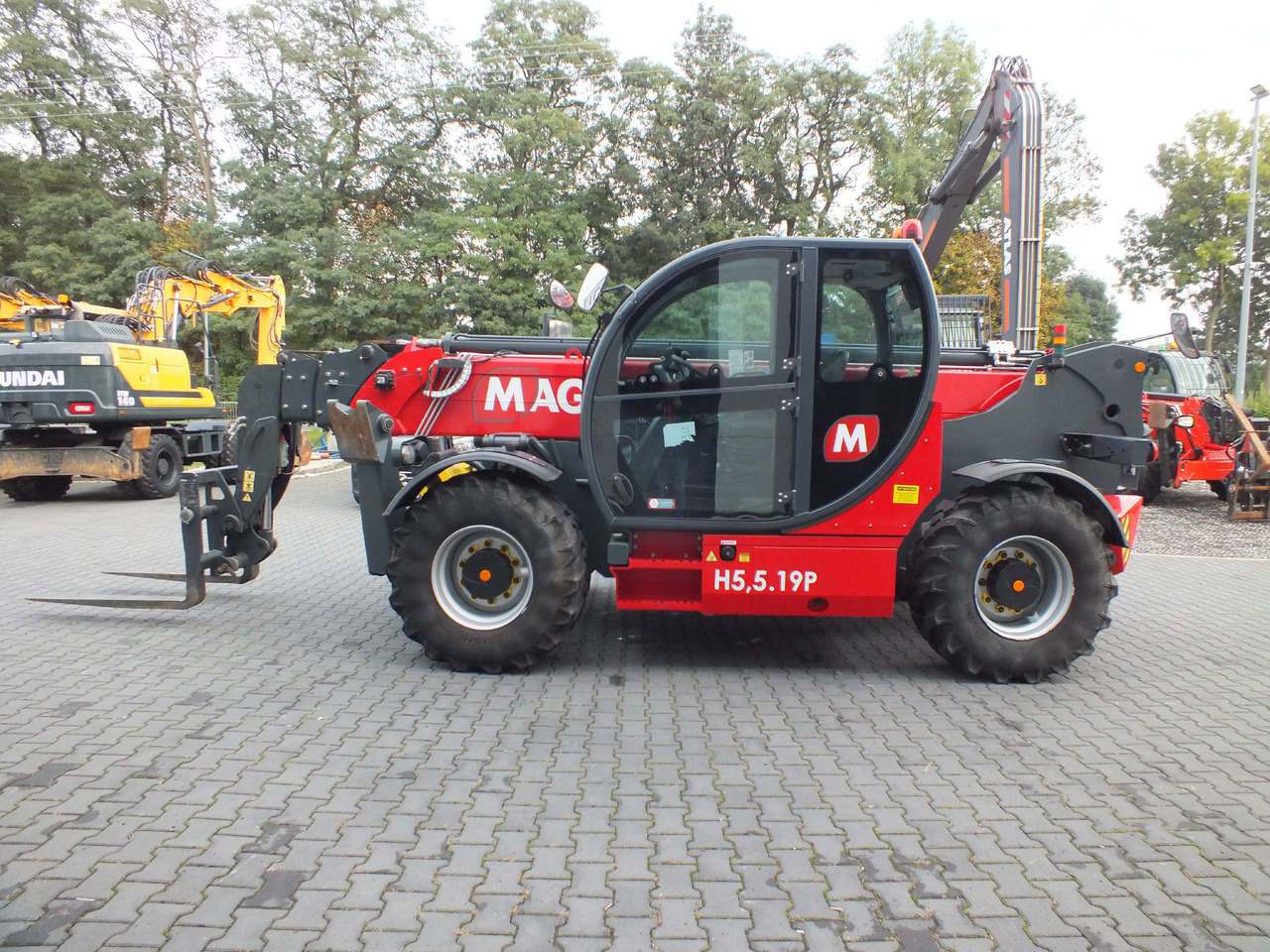 MAGNI TH5,5.19P - Loader depan teleskopik untuk Peralatan konstruksi: gambar 2 MAGNI TH5,5.19P - Loader depan teleskopik untuk Peralatan konstruksi: gambar 2