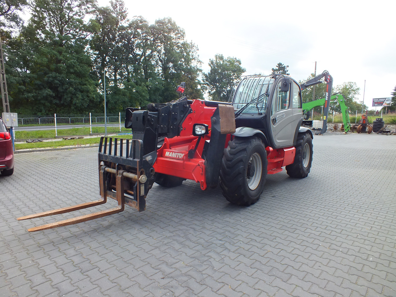 MANITOU MT1840 - Loader depan teleskopik untuk Ekskavator: gambar 2 MANITOU MT1840 - Loader depan teleskopik untuk Ekskavator: gambar 2