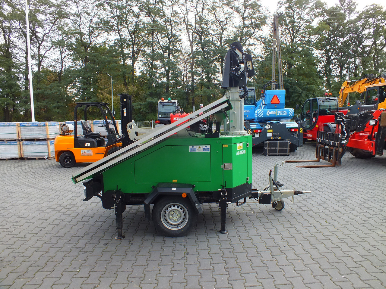 TRIME X-SOLAR - Menara penerangan untuk Ekskavator: gambar 5 TRIME X-SOLAR - Menara penerangan untuk Ekskavator: gambar 5