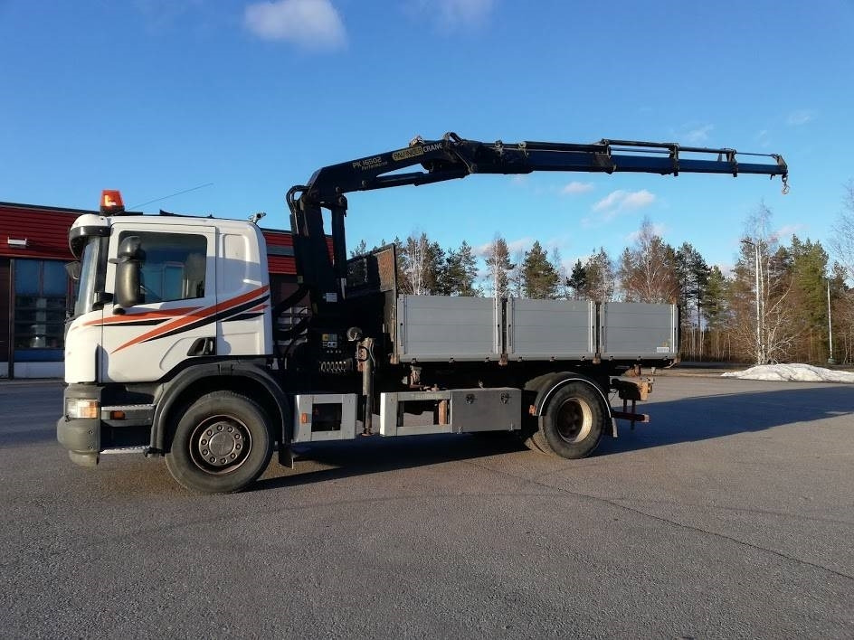 Scania P340 Palfinger PK16502-4+kippi aj.236 tkm - Truk derek: gambar 1 Scania P340 Palfinger PK16502-4+kippi aj.236 tkm - Truk derek: gambar 1