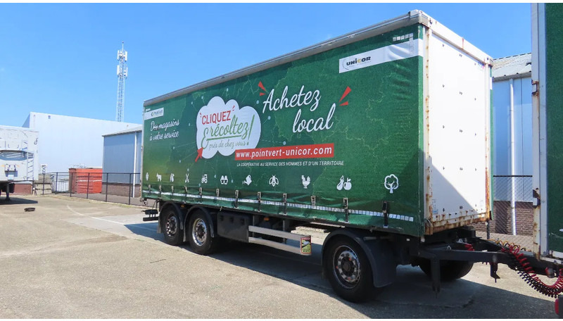 Lecitrailer 27000 kg! Liftaxel, 3 axel BPW, Edscha - Trailer dengan terpal samping: gambar 2 Lecitrailer 27000 kg! Liftaxel, 3 axel BPW, Edscha - Trailer dengan terpal samping: gambar 2