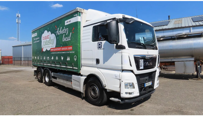 MAN TGX 18.480 446577 KM! RETARDER+ liftaxel + moving axel - Truk dengan terpal samping: gambar 1 MAN TGX 18.480 446577 KM! RETARDER+ liftaxel + moving axel - Truk dengan terpal samping: gambar 1