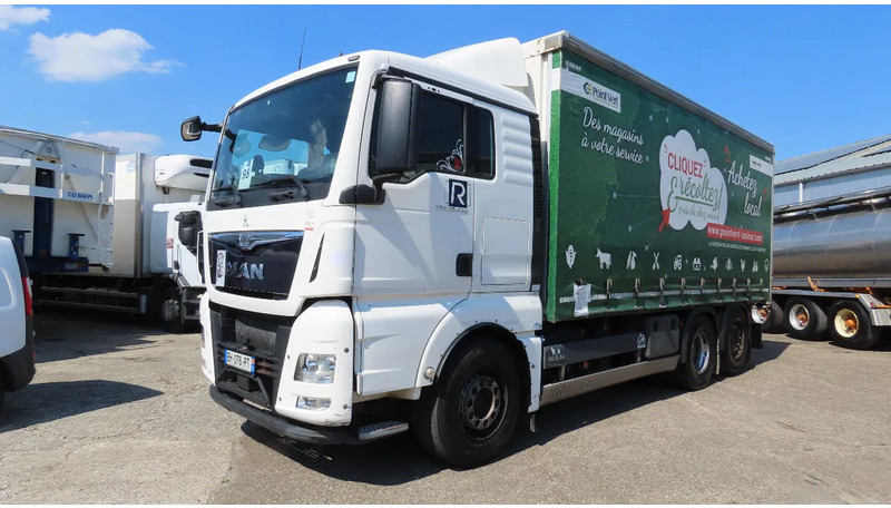 MAN TGX 18.480 446577 KM! RETARDER+ liftaxel + moving axel - Truk dengan terpal samping: gambar 3 MAN TGX 18.480 446577 KM! RETARDER+ liftaxel + moving axel - Truk dengan terpal samping: gambar 3