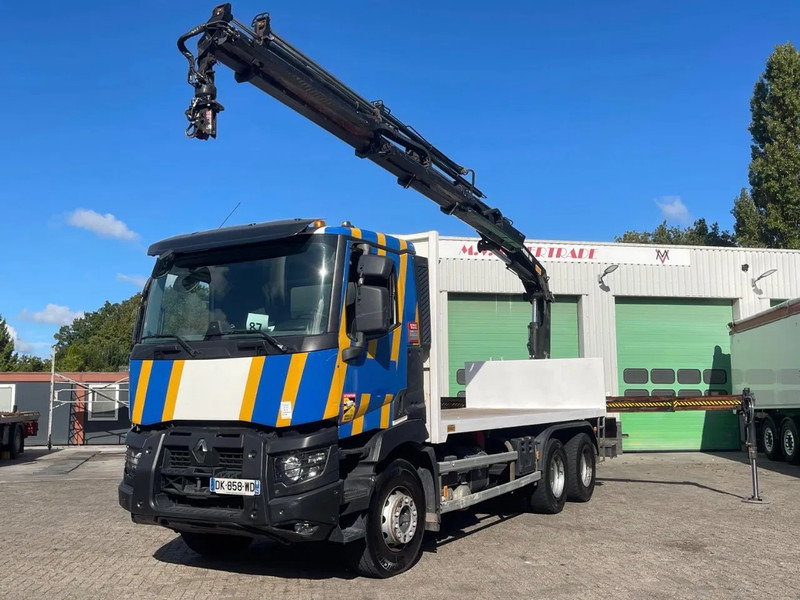 Renault C430 Year 2018 X HIDUO 188 HIAB CRANE, RETARDER, NAVI - Truk derek: gambar 1 Renault C430 Year 2018 X HIDUO 188 HIAB CRANE, RETARDER, NAVI - Truk derek: gambar 1