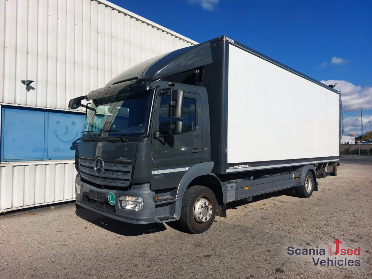 MERCEDES-BENZ Atego 1221 L Koffer Ladebordwand - Truk box: gambar 1 MERCEDES-BENZ Atego 1221 L Koffer Ladebordwand - Truk box: gambar 1