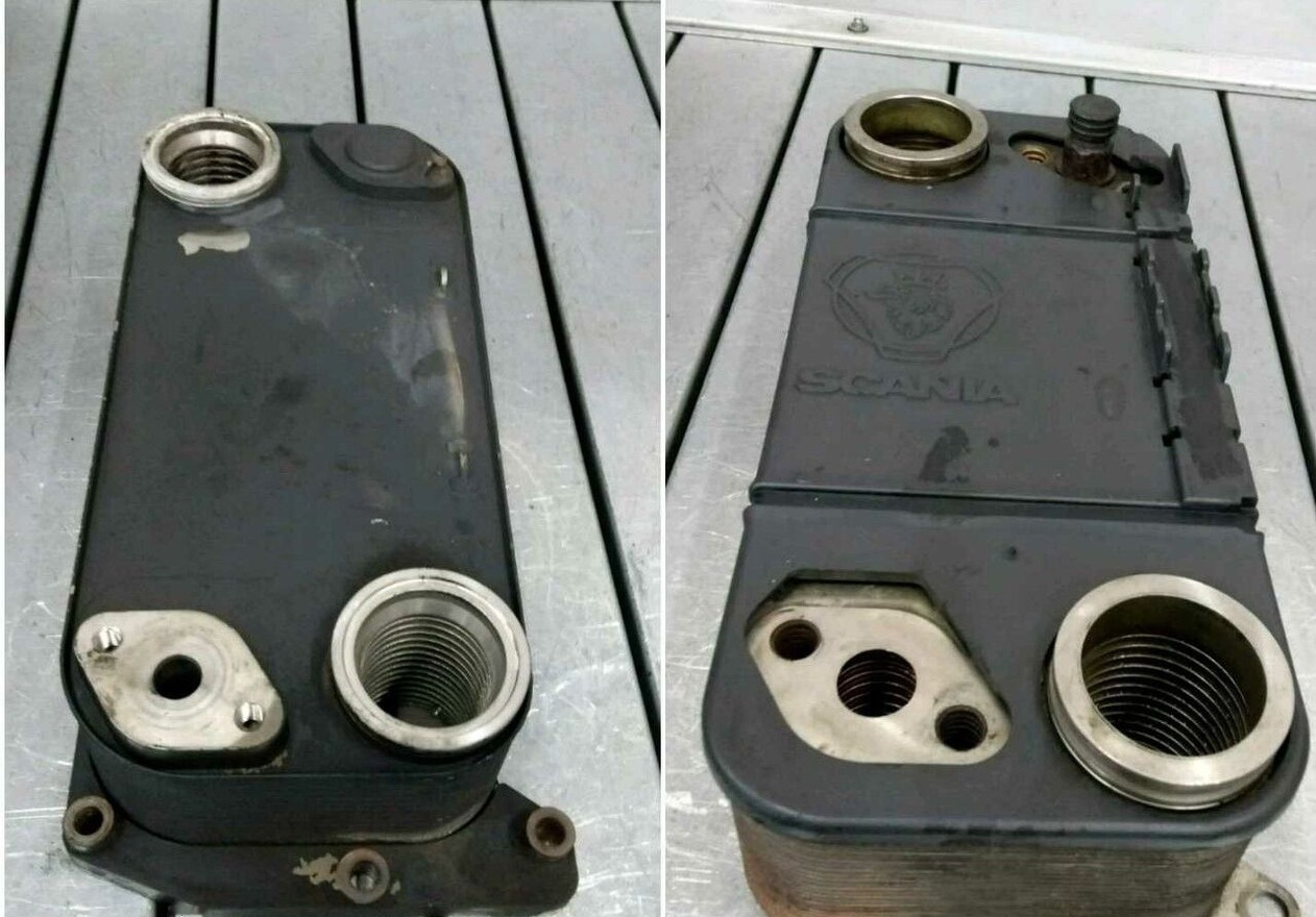Scania RETARDER , OLD AND NEW TYPE 1804210, 2155059 - Pendingin oli untuk Truk: gambar 1 Scania RETARDER , OLD AND NEW TYPE 1804210, 2155059 - Pendingin oli untuk Truk: gambar 1