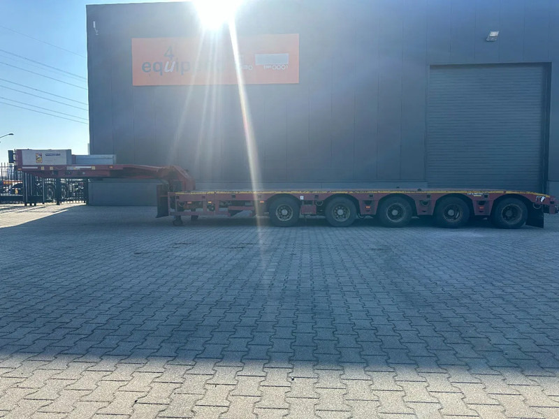 Broshuis 5ABSD-68/2, FIVE AXLE HYDRAULIC STEERED / 2x EXTENDABLE (27m) / SEMI LOW LOADER - Semi-trailer low bed: gambar 4 Broshuis 5ABSD-68/2, FIVE AXLE HYDRAULIC STEERED / 2x EXTENDABLE (27m) / SEMI LOW LOADER - Semi-trailer low bed: gambar 4