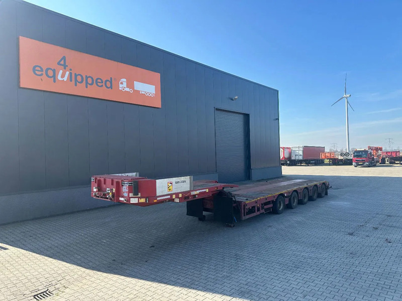 Broshuis 5ABSD-68/2, FIVE AXLE HYDRAULIC STEERED / 2x EXTENDABLE (27m) / SEMI LOW LOADER - Semi-trailer low bed: gambar 2 Broshuis 5ABSD-68/2, FIVE AXLE HYDRAULIC STEERED / 2x EXTENDABLE (27m) / SEMI LOW LOADER - Semi-trailer low bed: gambar 2