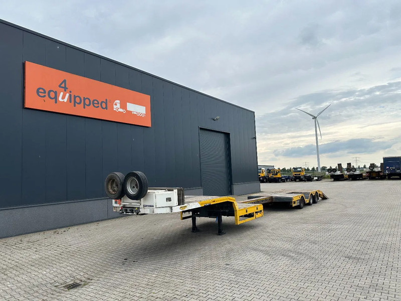 Broshuis E-2190/27 lowloader, wheel well, 4,1m extendable, steering axle - Semi-trailer low bed: gambar 1 Broshuis E-2190/27 lowloader, wheel well, 4,1m extendable, steering axle - Semi-trailer low bed: gambar 1