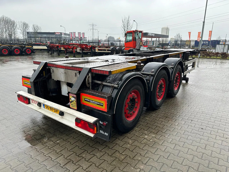Burg 20FT ADR (EX/II, EX/III, FL, AT), Leergewicht: 3.690kg, SAF INTRADISC, 2x Liftachse, ALCOA, NL-Chassis, APK/ADR: 02-2026 - Semi-trailer pengangkut mobil: gambar 3 Burg 20FT ADR (EX/II, EX/III, FL, AT), Leergewicht: 3.690kg, SAF INTRADISC, 2x Liftachse, ALCOA, NL-Chassis, APK/ADR: 02-2026 - Semi-trailer pengangkut mobil: gambar 3