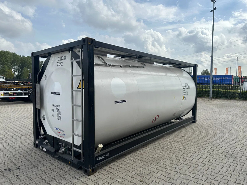 CIMC 20FT ISO / 25.030L - 1 comp. / L4BN / UN Portable / T11 / test: 10 -2026 - Tangki penyimpanan: gambar 4 CIMC 20FT ISO / 25.030L - 1 comp. / L4BN / UN Portable / T11 / test: 10 -2026 - Tangki penyimpanan: gambar 4