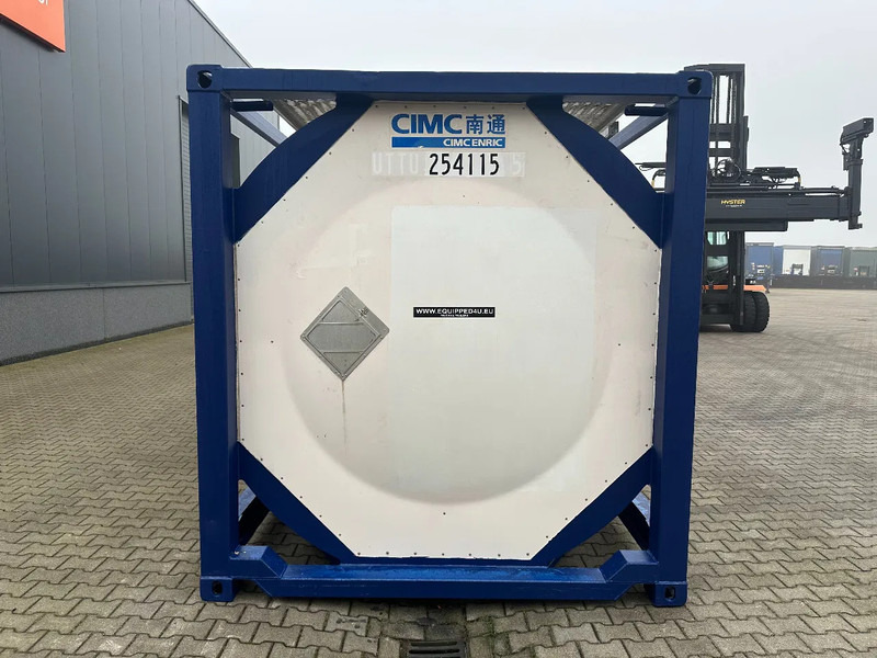 CIMC 20FT ISO, 25.050L / 1-COMP / 3 BAFFELS / T12 / 22T6 /, 4 manholes, ADR valid until 12/2026 - Tangki penyimpanan: gambar 5 CIMC 20FT ISO, 25.050L / 1-COMP / 3 BAFFELS / T12 / 22T6 /, 4 manholes, ADR valid until 12/2026 - Tangki penyimpanan: gambar 5