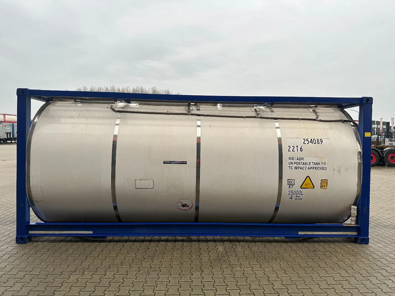 CIMC 20FT ISO, 25.060L / 1-COMP / 3 BAFFELS / T11 / 4 manholes / ADR valid until 10/2027 - Tangki penyimpanan: gambar 3 CIMC 20FT ISO, 25.060L / 1-COMP / 3 BAFFELS / T11 / 4 manholes / ADR valid until 10/2027 - Tangki penyimpanan: gambar 3