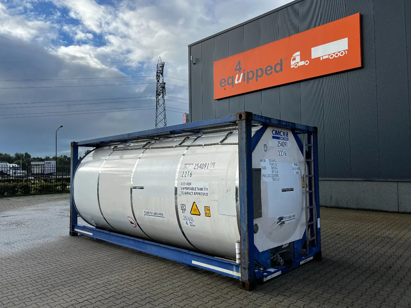 CIMC 20FT ISO, 25.070L/1-COMP/3 BAFFELS/4 manholes, ADR valid until 01/2027 - Tangki penyimpanan: gambar 4 CIMC 20FT ISO, 25.070L/1-COMP/3 BAFFELS/4 manholes, ADR valid until 01/2027 - Tangki penyimpanan: gambar 4