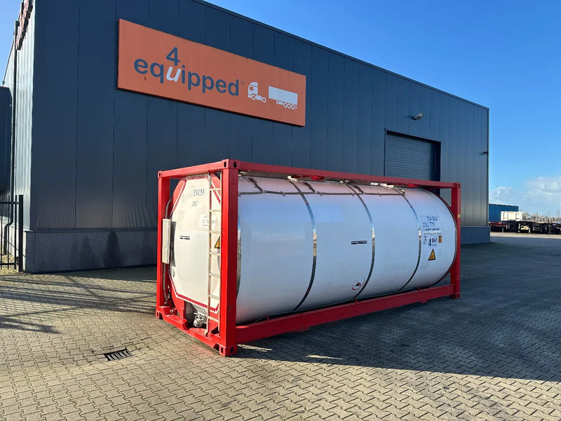 CIMC 20FT ISO, 25.080L / 1-COMP / 3 BAFFELS / T12 / 4 manholes / ADR valid until 12/2026 - Tangki penyimpanan: gambar 1 CIMC 20FT ISO, 25.080L / 1-COMP / 3 BAFFELS / T12 / 4 manholes / ADR valid until 12/2026 - Tangki penyimpanan: gambar 1