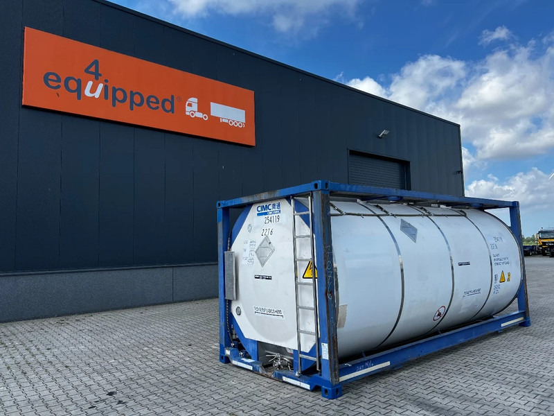 CIMC 20FT ISO, 25.090L/1-COMP/3 BAFFELS/4 manholes, ADR valid until 11/2026 - Tangki penyimpanan: gambar 1 CIMC 20FT ISO, 25.090L/1-COMP/3 BAFFELS/4 manholes, ADR valid until 11/2026 - Tangki penyimpanan: gambar 1
