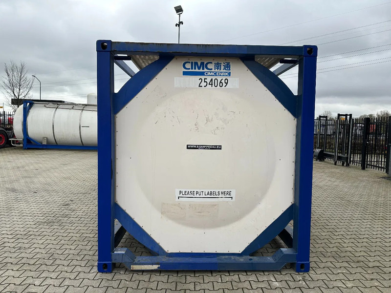 CIMC 20FT ISO, 25.090L / 1-COMP / 3 BAFFELS / T12 / 4 manholes / ADR valid until 06/2027 - Tangki penyimpanan: gambar 5 CIMC 20FT ISO, 25.090L / 1-COMP / 3 BAFFELS / T12 / 4 manholes / ADR valid until 06/2027 - Tangki penyimpanan: gambar 5