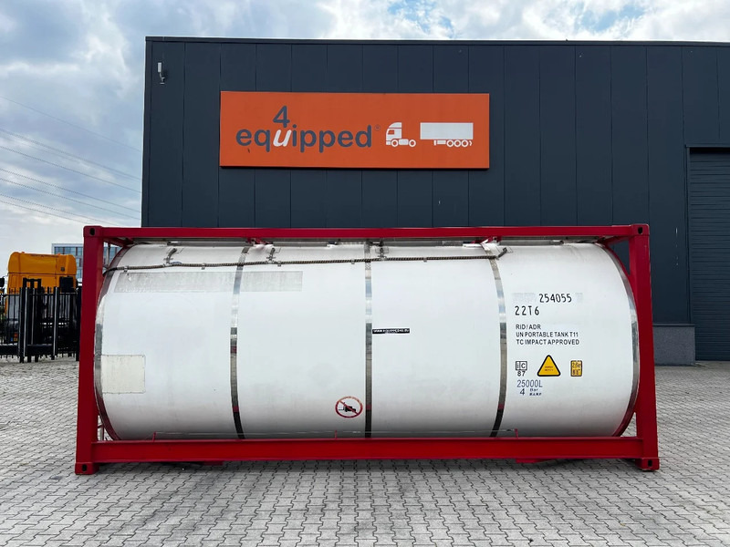 CIMC 20FT ISO, 25.100L/1-COMP/3 BAFFELS/4 manholes, ADR valid until 02/2025 - Tangki penyimpanan: gambar 2 CIMC 20FT ISO, 25.100L/1-COMP/3 BAFFELS/4 manholes, ADR valid until 02/2025 - Tangki penyimpanan: gambar 2