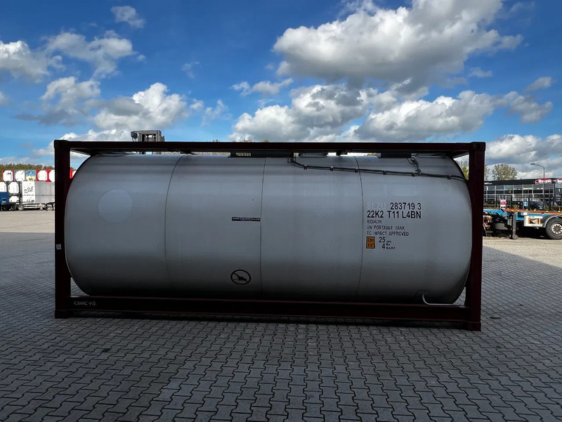 CIMC UNUSED, BOTH FOOD STUFF/CHEMICAL USE, 20FT ISO, 25.000L, L4BN, UN Portable, T11, test: 12-2026 - Tangki penyimpanan: gambar 4 CIMC UNUSED, BOTH FOOD STUFF/CHEMICAL USE, 20FT ISO, 25.000L, L4BN, UN Portable, T11, test: 12-2026 - Tangki penyimpanan: gambar 4