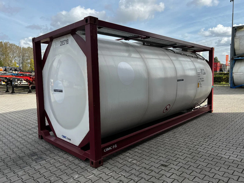 CIMC UNUSED, BOTH FOOD STUFF/CHEMICAL USE, 20FT ISO, 25.000L, L4BN, UN Portable, T11, test: 12-2026 - Tangki penyimpanan: gambar 4 CIMC UNUSED, BOTH FOOD STUFF/CHEMICAL USE, 20FT ISO, 25.000L, L4BN, UN Portable, T11, test: 12-2026 - Tangki penyimpanan: gambar 4