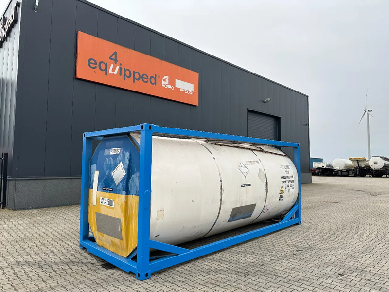 Consani 25.100L / 1-COMP, 20FT ISO, UN PORTABLE T11, 2,5Y-inspection till: 02-2028 - Tangki penyimpanan: gambar 1 Consani 25.100L / 1-COMP, 20FT ISO, UN PORTABLE T11, 2,5Y-inspection till: 02-2028 - Tangki penyimpanan: gambar 1