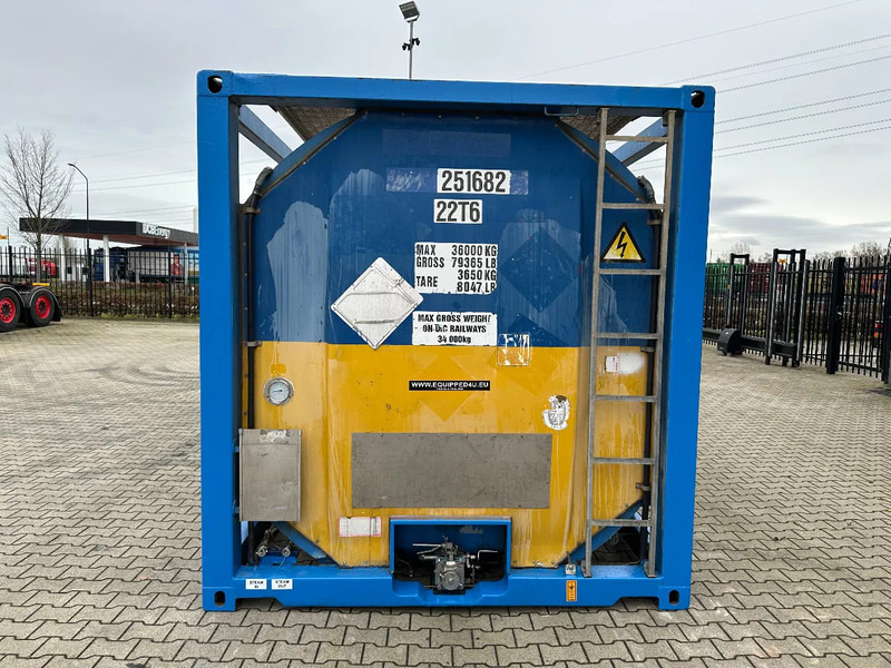 Consani 25.100L / 1-COMP, 20FT ISO, UN PORTABLE T11, 2,5Y-inspection till: 02-2028 - Tangki penyimpanan: gambar 5 Consani 25.100L / 1-COMP, 20FT ISO, UN PORTABLE T11, 2,5Y-inspection till: 02-2028 - Tangki penyimpanan: gambar 5