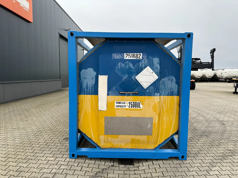 Consani 25.100L / 1-COMP, 20FT ISO, UN PORTABLE T11, 2,5Y-inspection till: 02-2028 - Tangki penyimpanan: gambar 2 Consani 25.100L / 1-COMP, 20FT ISO, UN PORTABLE T11, 2,5Y-inspection till: 02-2028 - Tangki penyimpanan: gambar 2