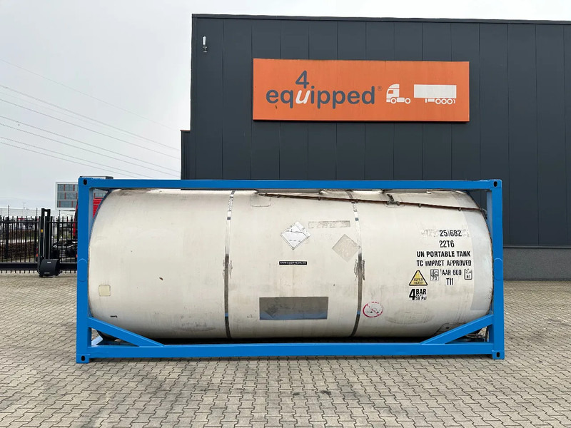 Consani 25.100L / 1-COMP, 20FT ISO, UN PORTABLE T11, 2,5Y-inspection till: 02-2028 - Tangki penyimpanan: gambar 3 Consani 25.100L / 1-COMP, 20FT ISO, UN PORTABLE T11, 2,5Y-inspection till: 02-2028 - Tangki penyimpanan: gambar 3