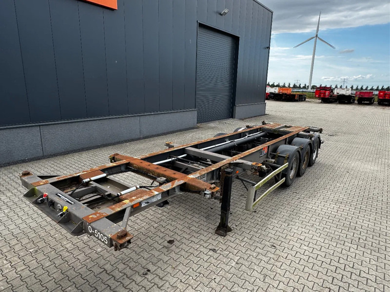 DESOT nice 20FT/30FT ADR-Chassis for SMALL PRICE, liftaxle, 5 twistlocks arms - Semi-trailer pengangkut mobil: gambar 4 DESOT nice 20FT/30FT ADR-Chassis for SMALL PRICE, liftaxle, 5 twistlocks arms - Semi-trailer pengangkut mobil: gambar 4