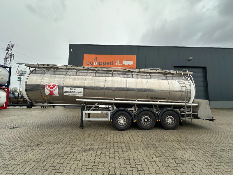 Feldbinder FOOD / LEVENSMIDDELEN / LEBENSMITTEL / 33.500L / 3-COMP / PUMP / NL-trailer / APK: 05-2026 - Semi-trailer tangki: gambar 2 Feldbinder FOOD / LEVENSMIDDELEN / LEBENSMITTEL / 33.500L / 3-COMP / PUMP / NL-trailer / APK: 05-2026 - Semi-trailer tangki: gambar 2