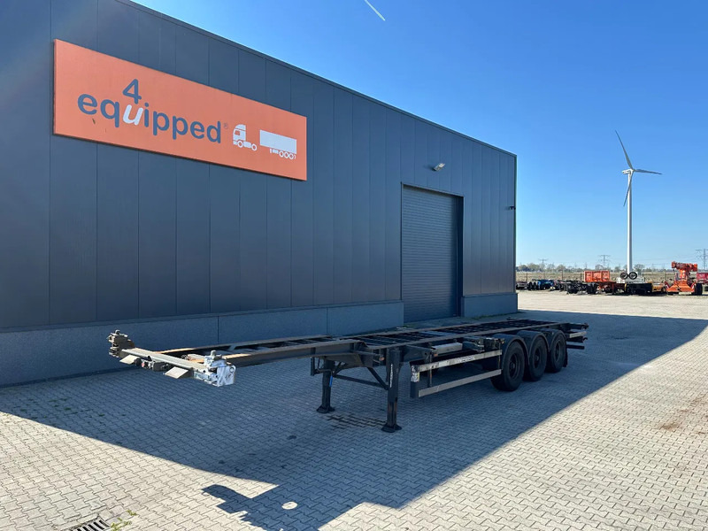 Groenewegen 40FT HC, 2x20FT, BPW+schijfremmen, NL-Chassis - Semi-trailer pengangkut mobil: gambar 1 Groenewegen 40FT HC, 2x20FT, BPW+schijfremmen, NL-Chassis - Semi-trailer pengangkut mobil: gambar 1