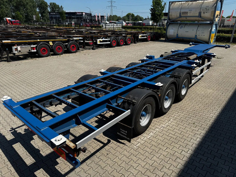 Groenewegen 40FT HC-chassis, BPW+Drum, liftaxle, NL-Chassis - Semi-trailer pengangkut mobil: gambar 3 Groenewegen 40FT HC-chassis, BPW+Drum, liftaxle, NL-Chassis - Semi-trailer pengangkut mobil: gambar 3