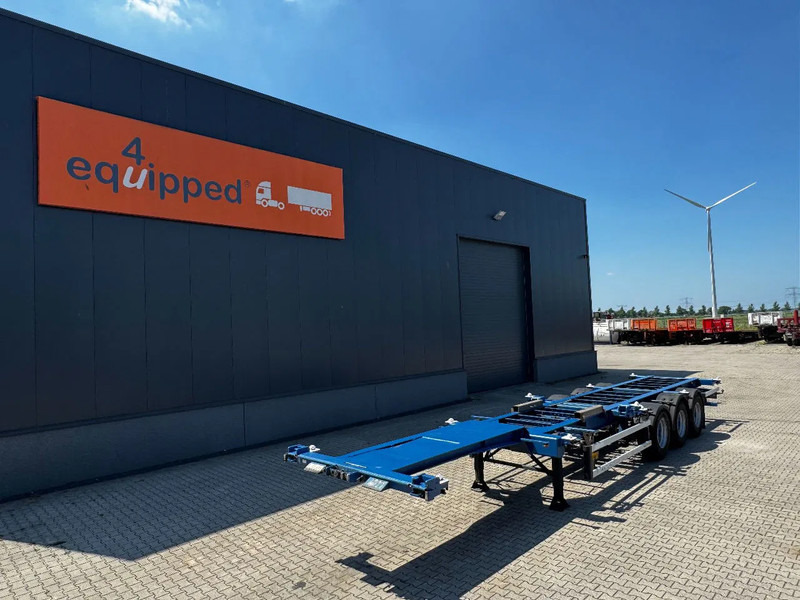 Groenewegen 40FT HC-chassis, BPW+Drum, liftaxle, NL-Chassis - Semi-trailer pengangkut mobil: gambar 1 Groenewegen 40FT HC-chassis, BPW+Drum, liftaxle, NL-Chassis - Semi-trailer pengangkut mobil: gambar 1