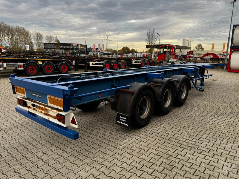 Groenewegen 40FT-chassis / liftaxle / drumbrakes / NL-Chassis - Semi-trailer pengangkut mobil: gambar 4 Groenewegen 40FT-chassis / liftaxle / drumbrakes / NL-Chassis - Semi-trailer pengangkut mobil: gambar 4