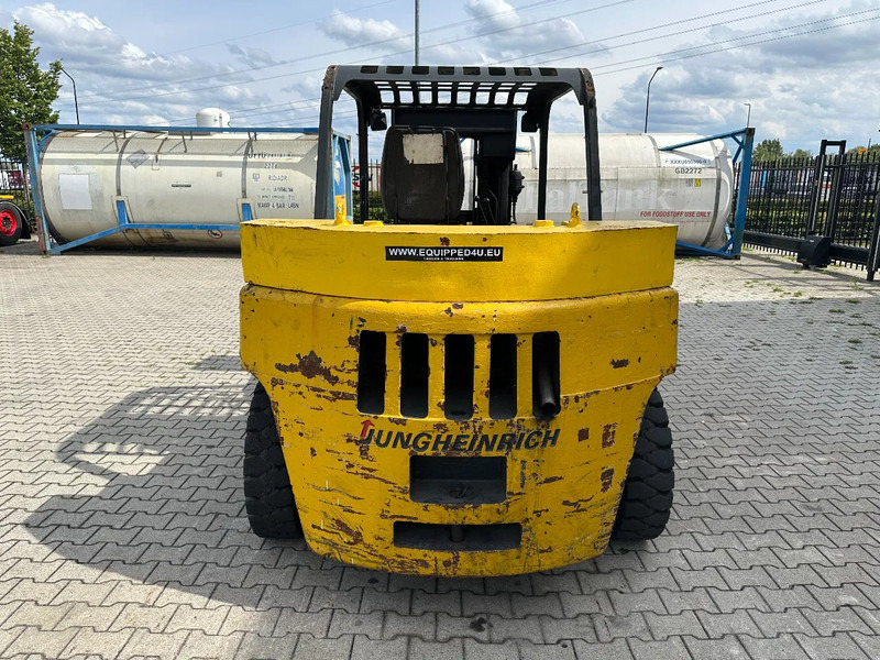 Forklift diesel Jungheinrich YALE DFG 75 FORKLIFT, 8000KG, height: 225cm, triplex, 6 cil. diesel, 8.262hrs: gambar 9