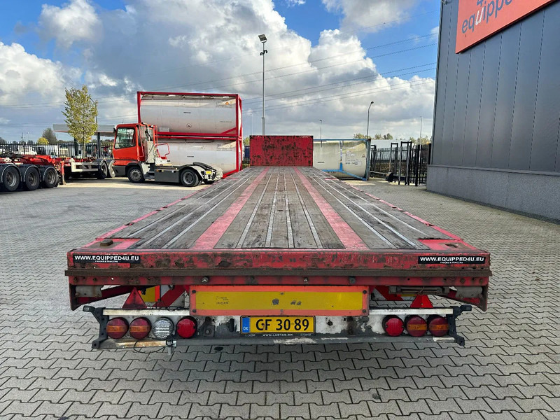 KEL-BERG HEAVY-DUTY MEGA PLATFORM, 1x 40FT / 2x 20FT HECKBÜNDIG, SAF + SCHEIBEBREMSEN, NL Auflieger - Semi-trailer flatbed: gambar 4 KEL-BERG HEAVY-DUTY MEGA PLATFORM, 1x 40FT / 2x 20FT HECKBÜNDIG, SAF + SCHEIBEBREMSEN, NL Auflieger - Semi-trailer flatbed: gambar 4