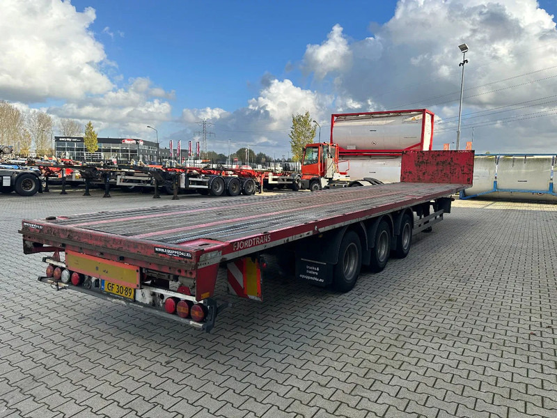 KEL-BERG HEAVY-DUTY MEGA PLATFORM, 1x 40FT / 2x 20FT HECKBÜNDIG, SAF + SCHEIBEBREMSEN, NL Auflieger - Semi-trailer flatbed: gambar 3 KEL-BERG HEAVY-DUTY MEGA PLATFORM, 1x 40FT / 2x 20FT HECKBÜNDIG, SAF + SCHEIBEBREMSEN, NL Auflieger - Semi-trailer flatbed: gambar 3