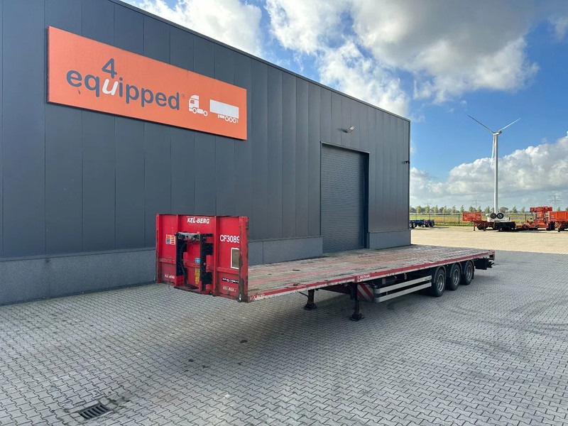 KEL-BERG HEAVY-DUTY MEGA PLATFORM, 1x 40FT / 2x 20FT HECKBÜNDIG, SAF + SCHEIBEBREMSEN, NL Auflieger - Semi-trailer flatbed: gambar 1 KEL-BERG HEAVY-DUTY MEGA PLATFORM, 1x 40FT / 2x 20FT HECKBÜNDIG, SAF + SCHEIBEBREMSEN, NL Auflieger - Semi-trailer flatbed: gambar 1