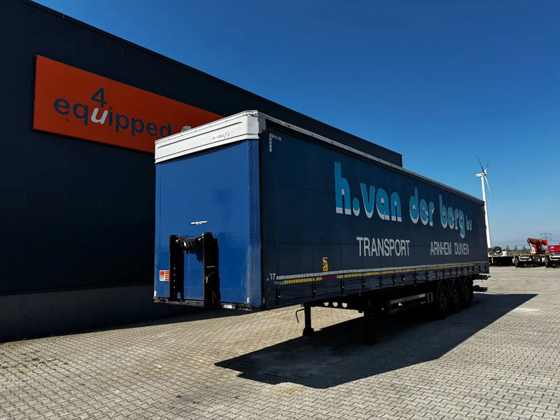 Kögel D'Hollandia ondervouwklep (2.500kg), SAF + schijfremmen, liftas, hardhouten vloer, NL-trailer, APK: 07/2025 - Semi-trailer dengan terpal samping: gambar 1 Kögel D'Hollandia ondervouwklep (2.500kg), SAF + schijfremmen, liftas, hardhouten vloer, NL-trailer, APK: 07/2025 - Semi-trailer dengan terpal samping: gambar 1